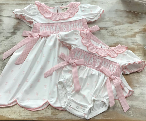 Mama's Mini Ruffle Dress