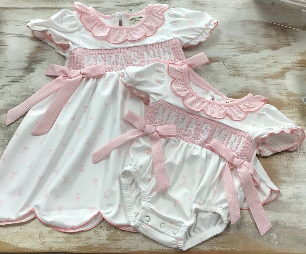 Mama's Mini Ruffle Dress