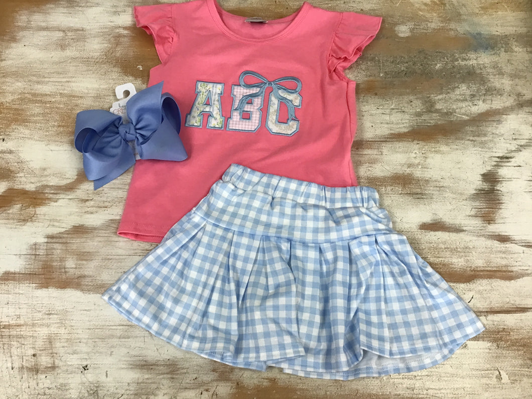 Pink ABC Set