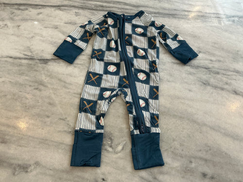 Baseball zippy PJs
