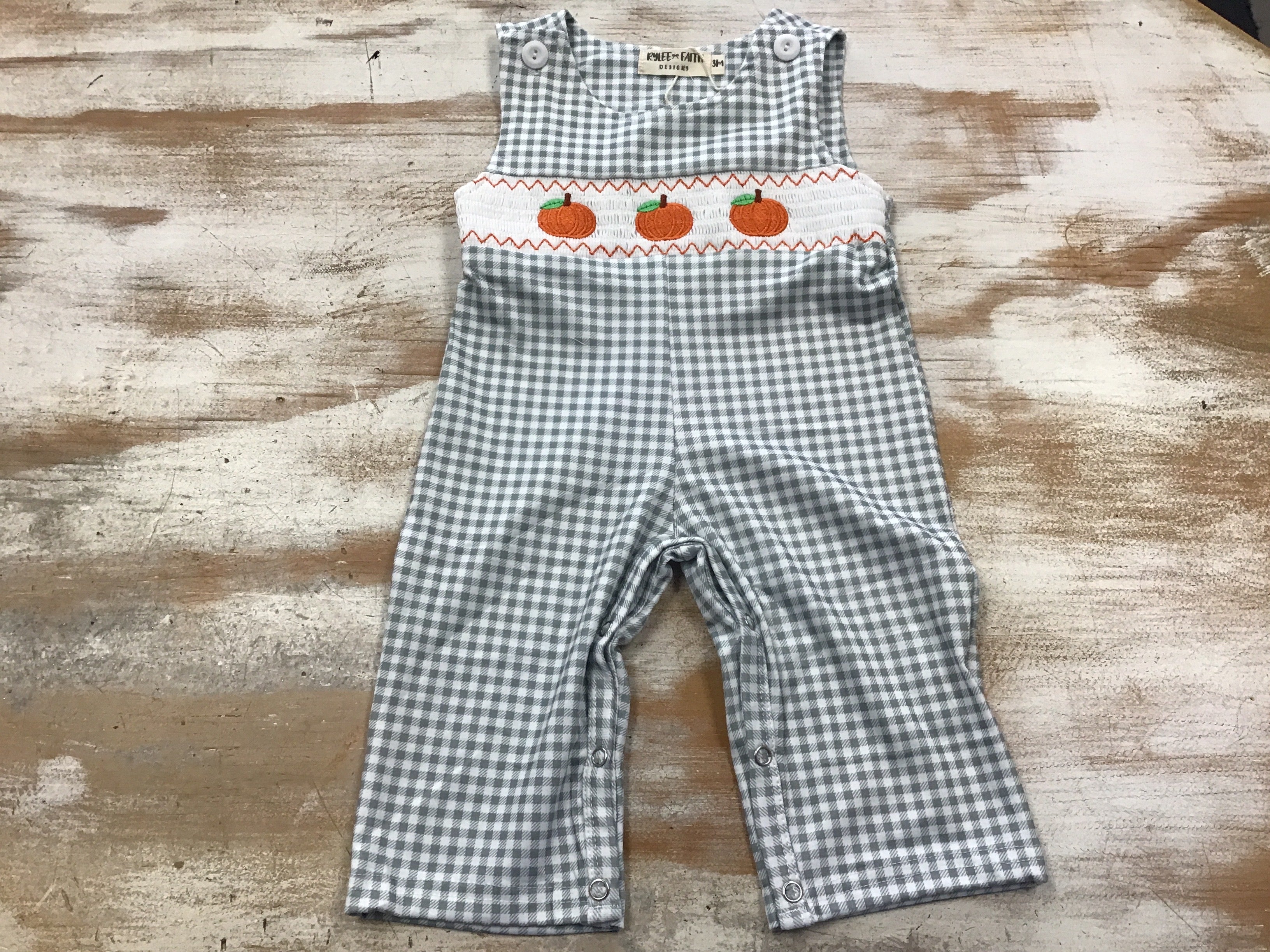 Gingham pumpkin JonJon