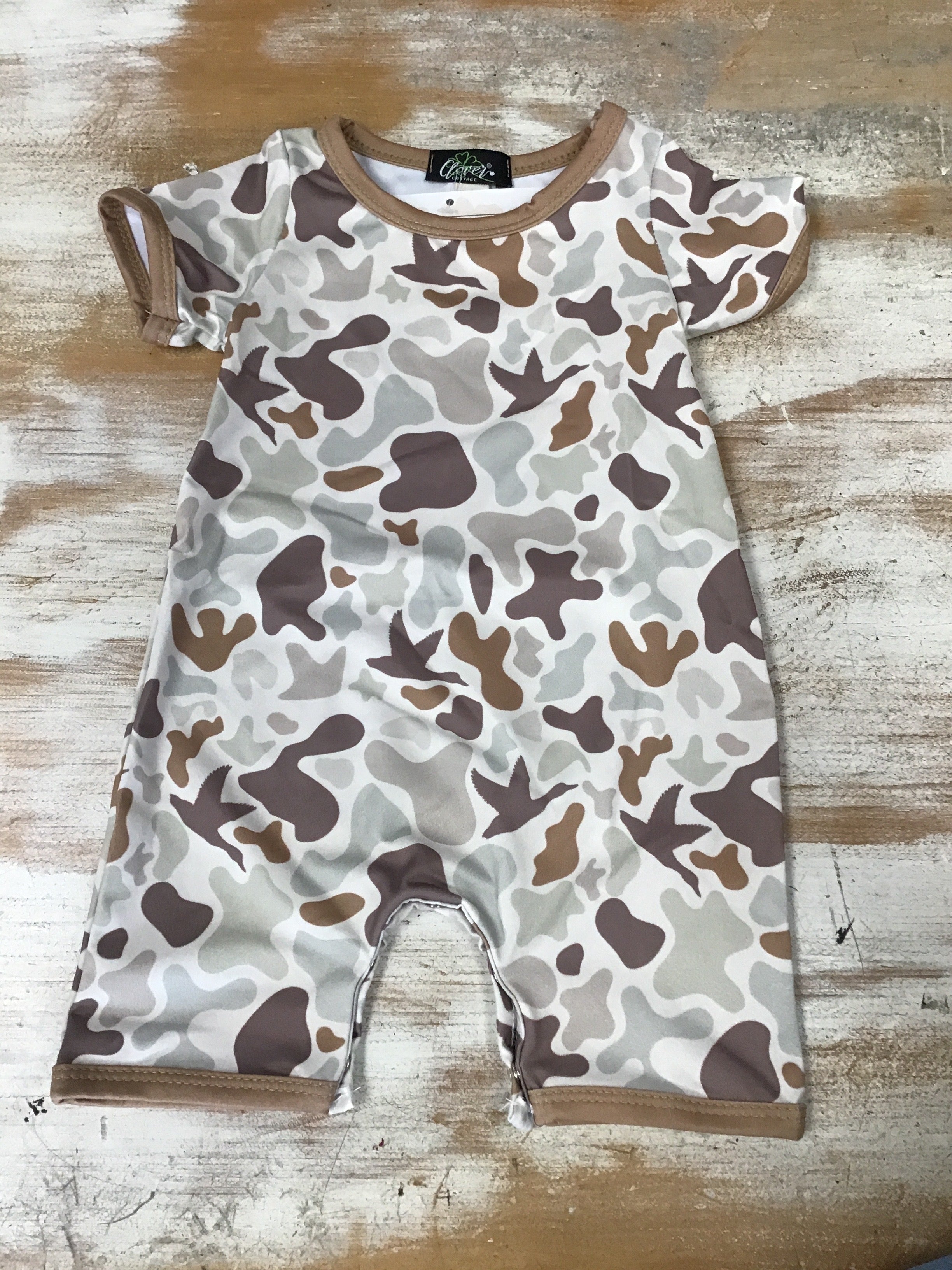 Camo Romper