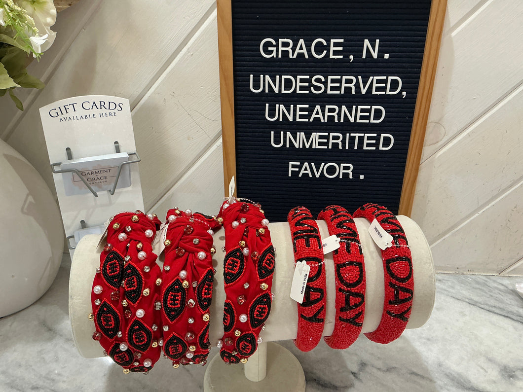 Game Day Bead Headband