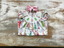 Multi Color Tree Romper