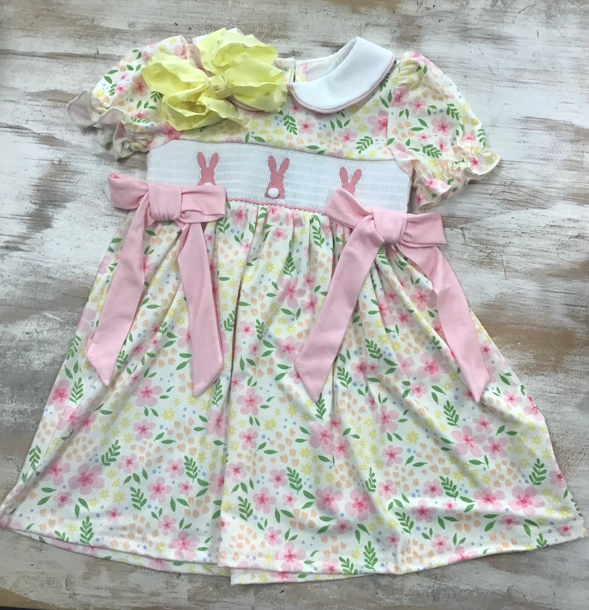 Collared Bunny Dress