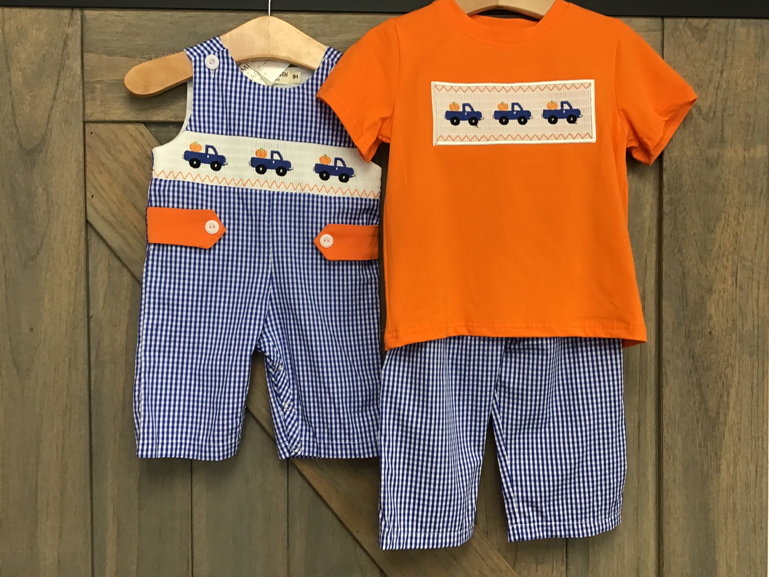 Pumpkin Truck Set