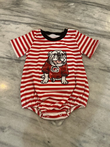 Sequin Bulldog Bubble
