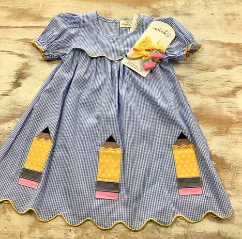 Scallop Pencil Dress