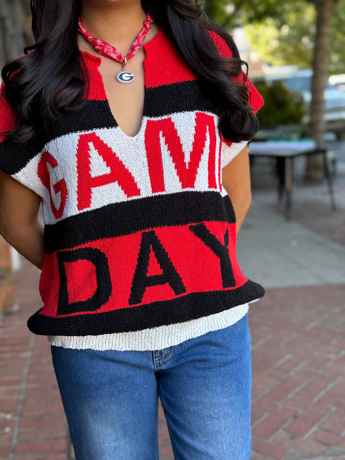 Game Day Knit Top