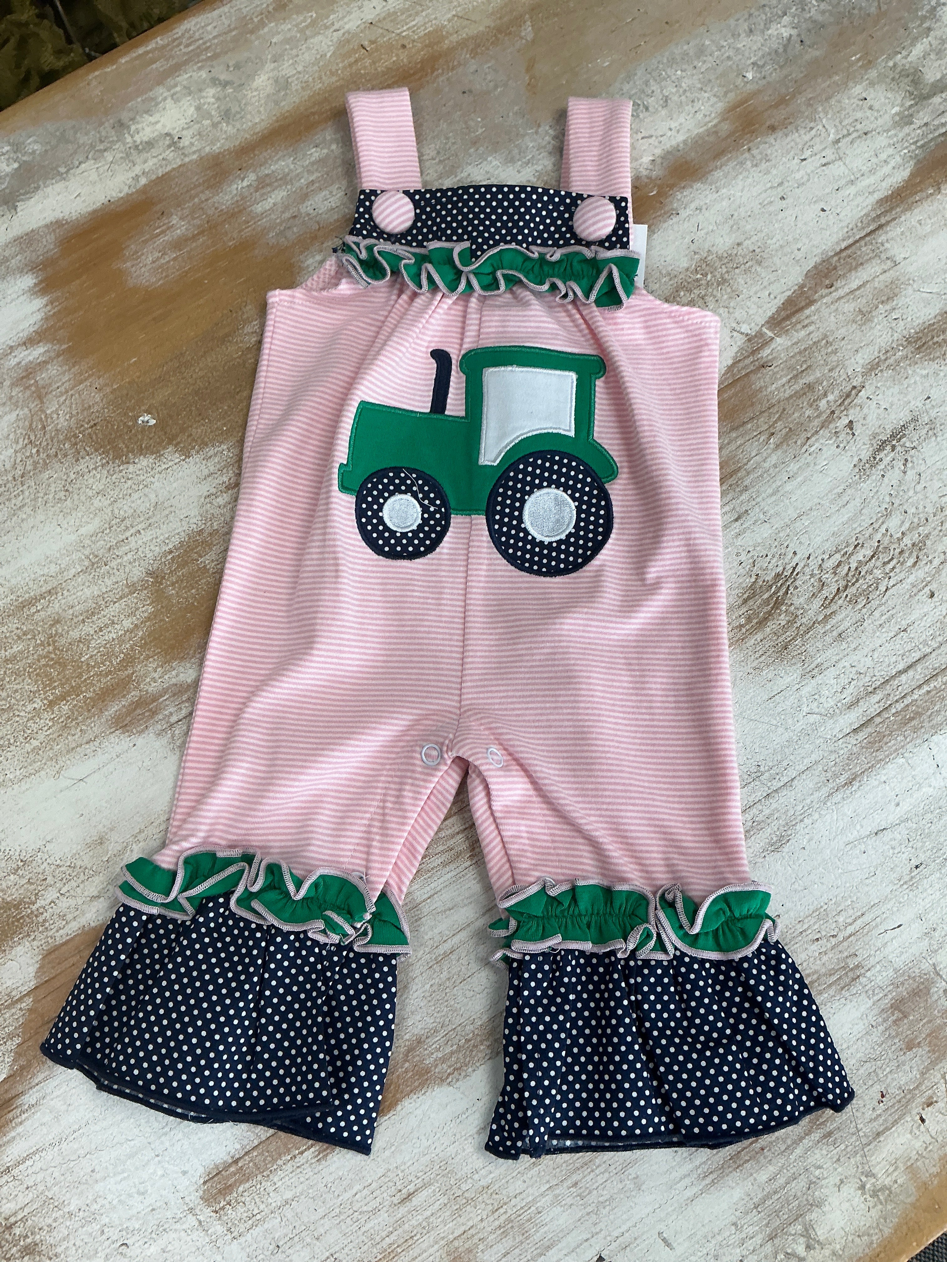Pink Tractor Jumper