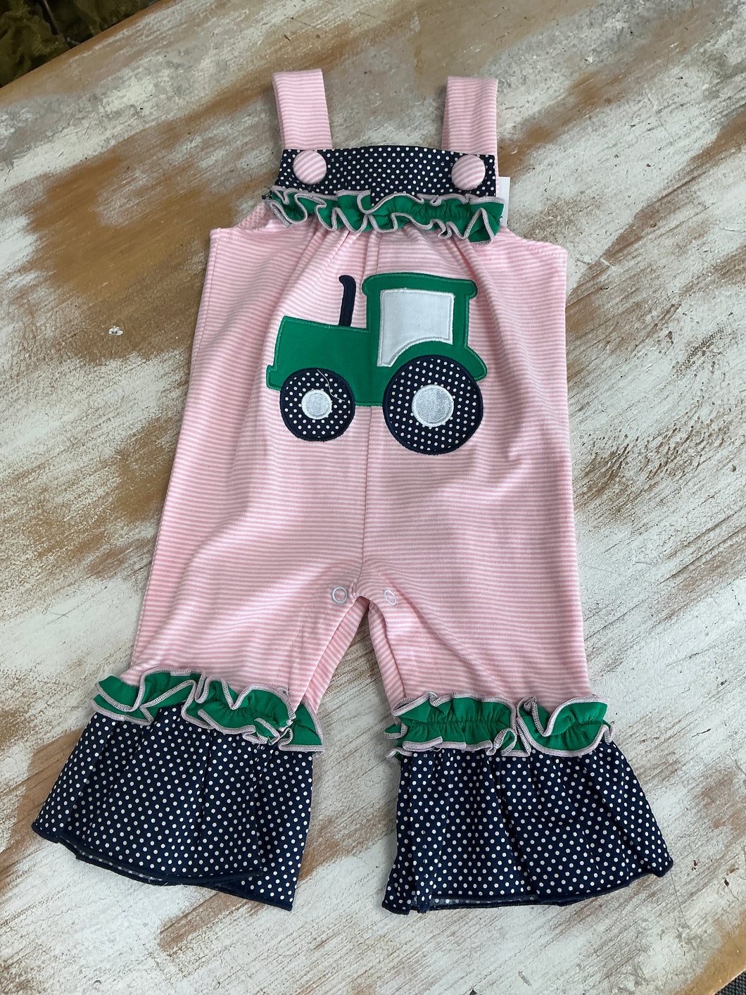 Pink Tractor Jumper