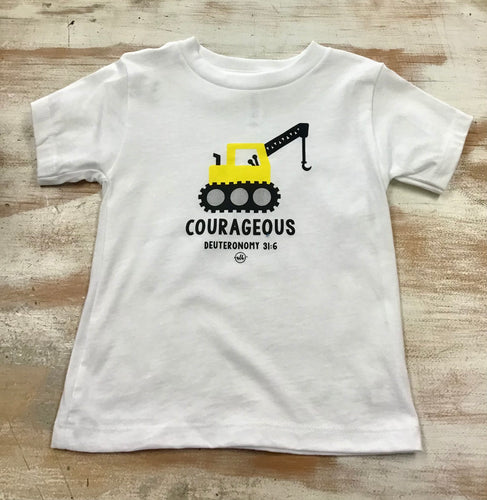 Courageous Excavator Tee