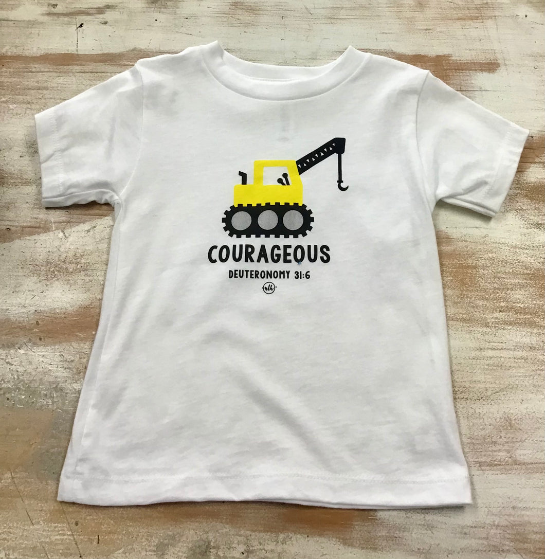 Courageous Excavator Tee