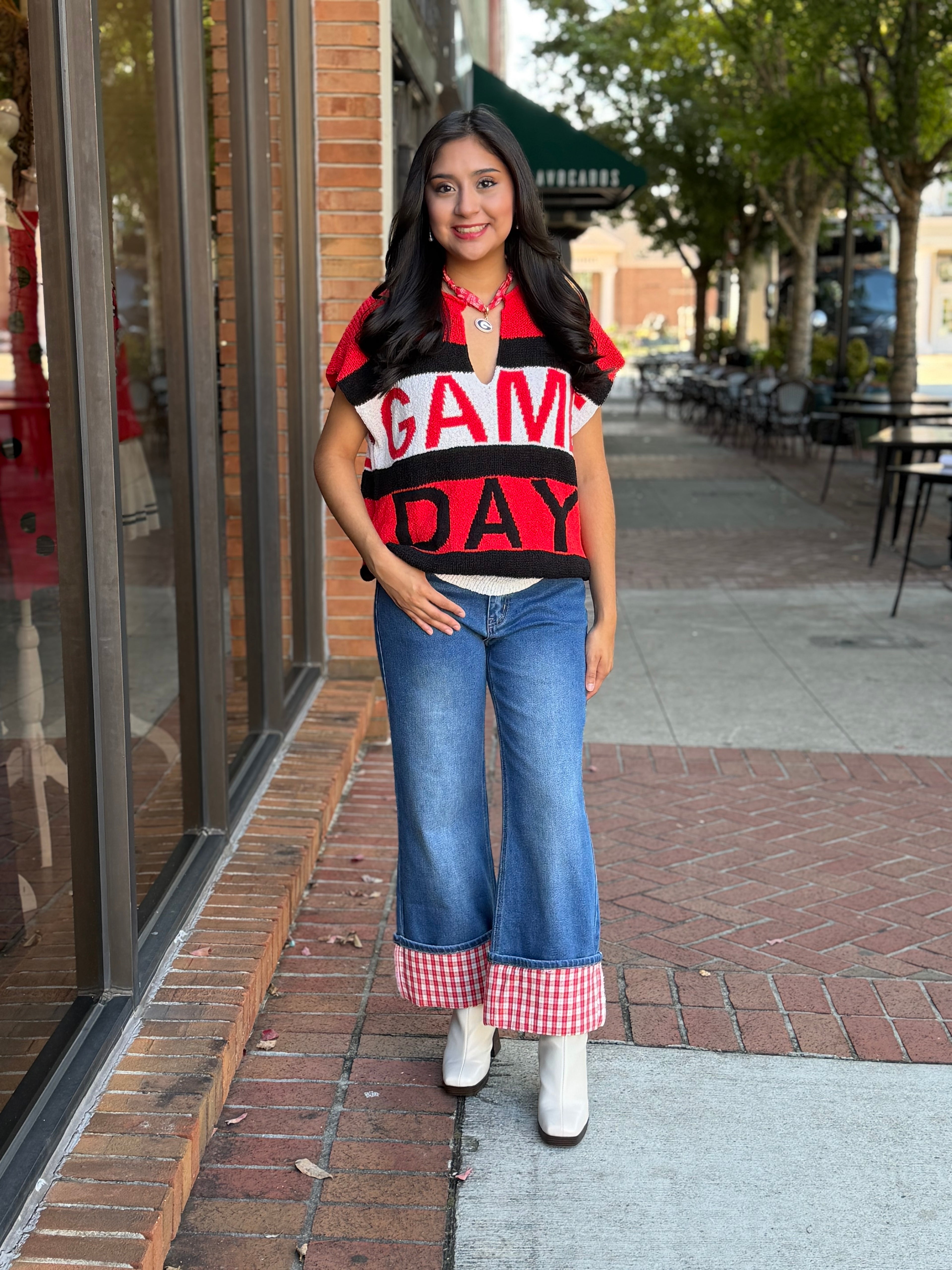 Game Day Knit Top
