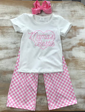 Mama's Bestie Checkered Set