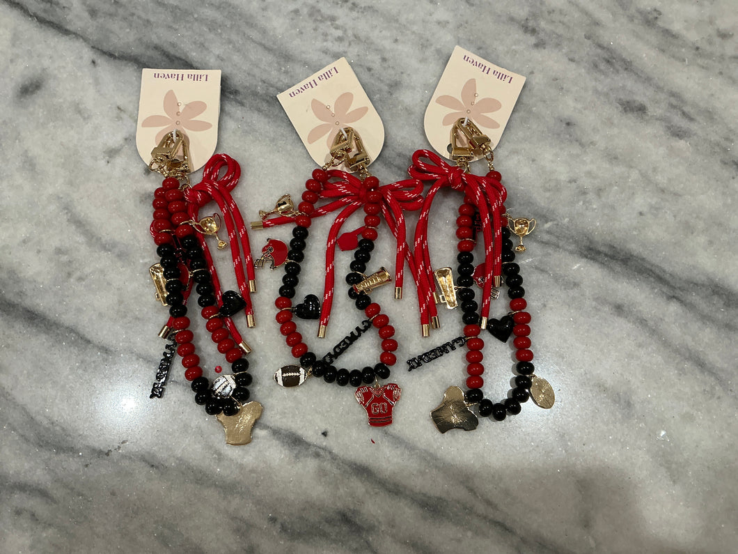 Football Bag Charm
