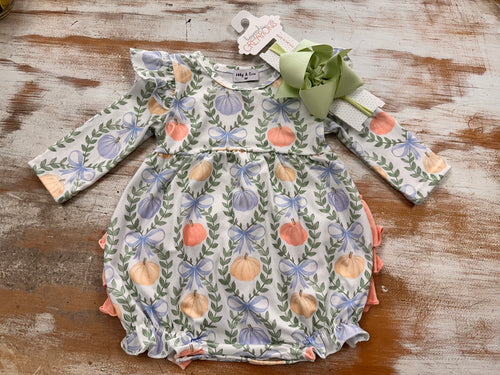 Ruffle Pumpkin Bubble