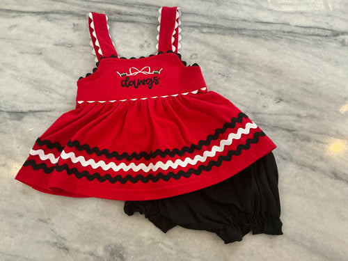 GA Embroidered Set