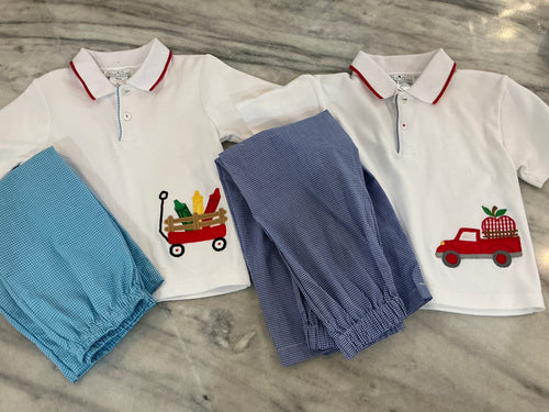 Boys School Pant Set