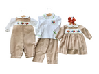 Plaid Thanksgiving Set