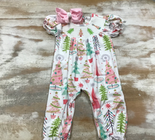 Multi Color Tree Romper