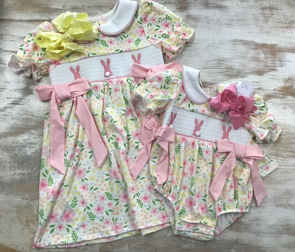 Collared Bunny Dress