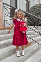 Red Velvet Reindeer Dress