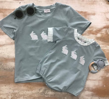 Blue Bunny Bubble/Tee