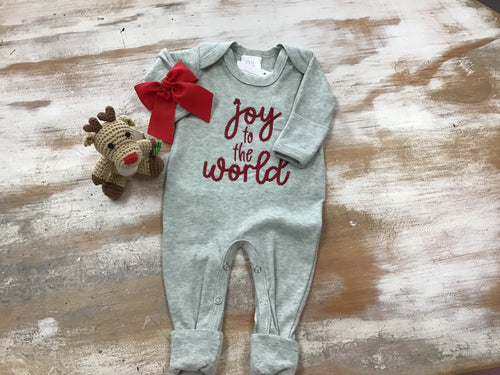 Joy To The World Romper