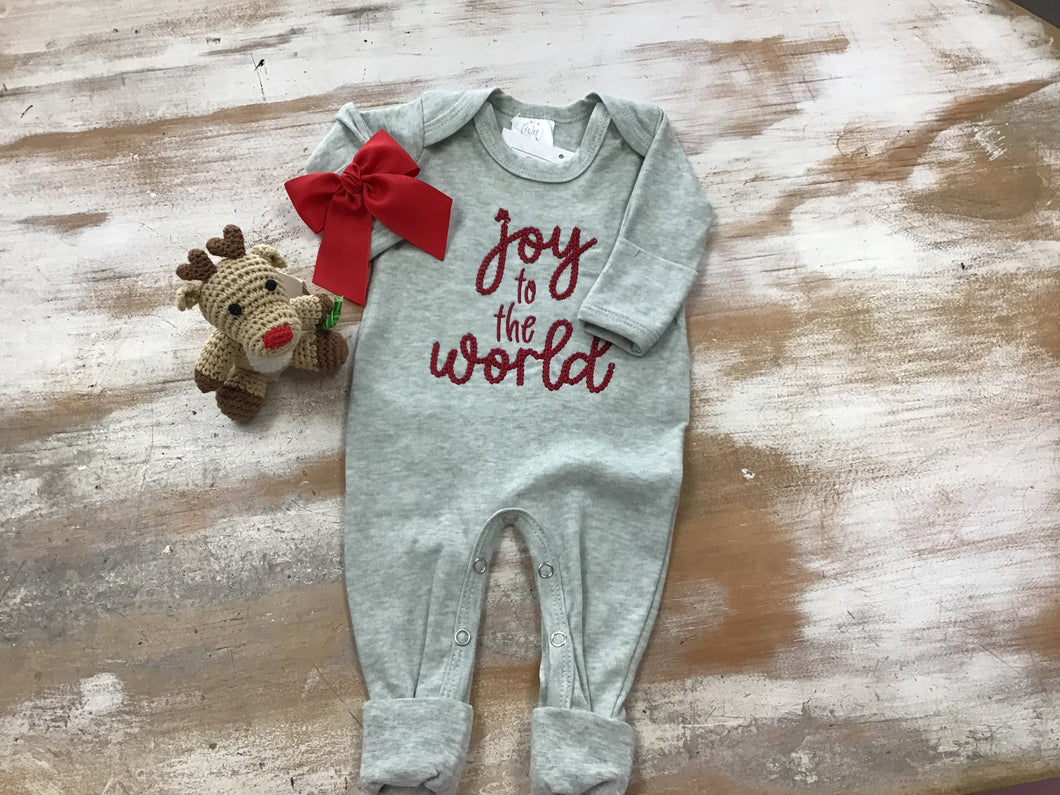 Joy To The World Romper