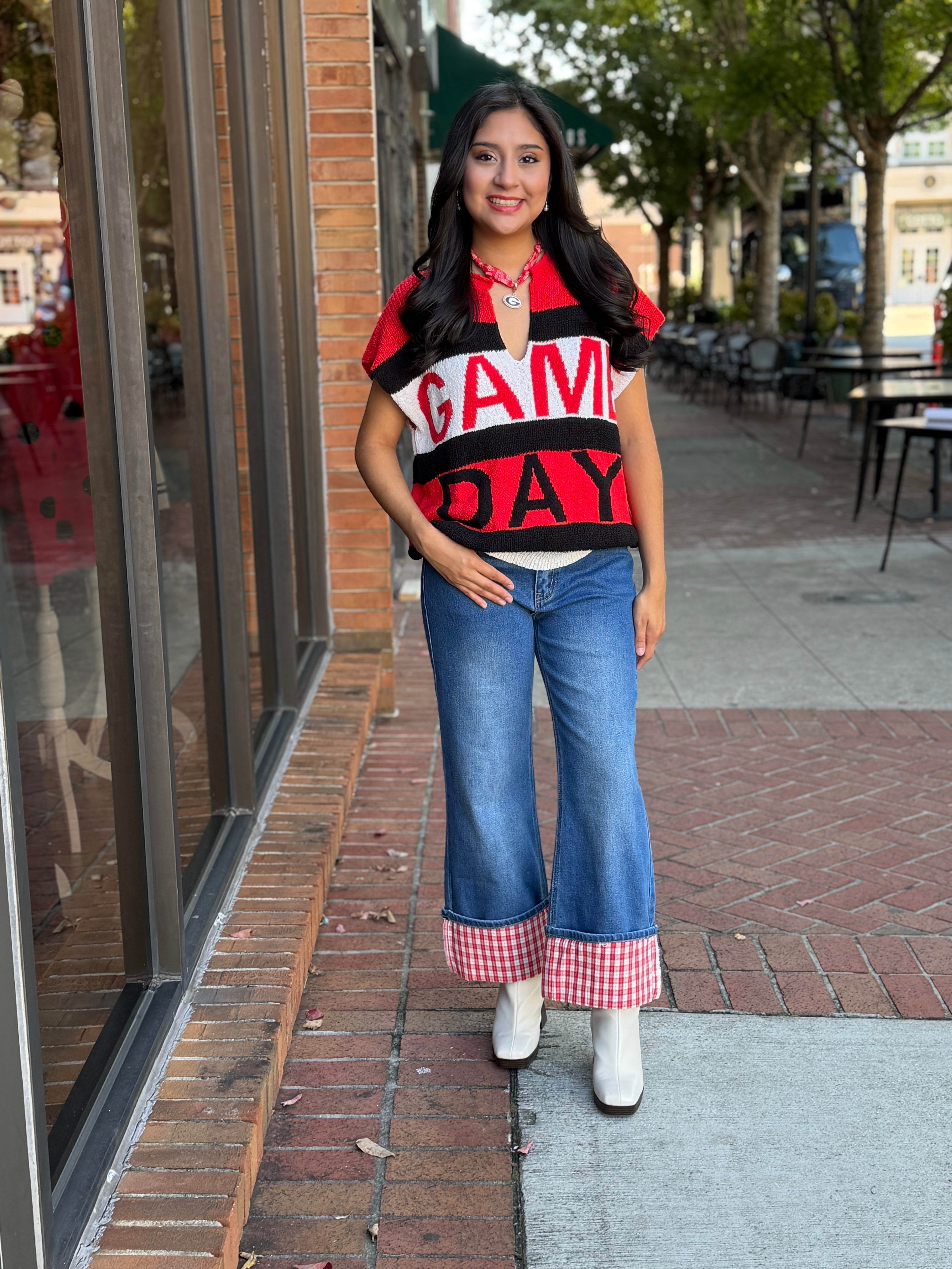 Game Day Knit Top