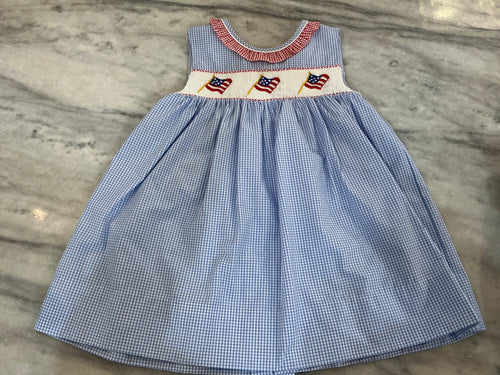 Gingham Flag Dress
