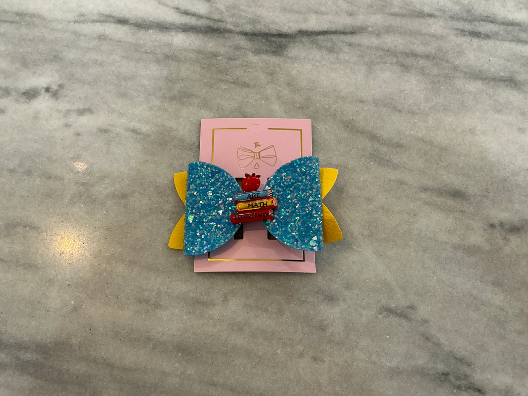 Books Glitter Clip
