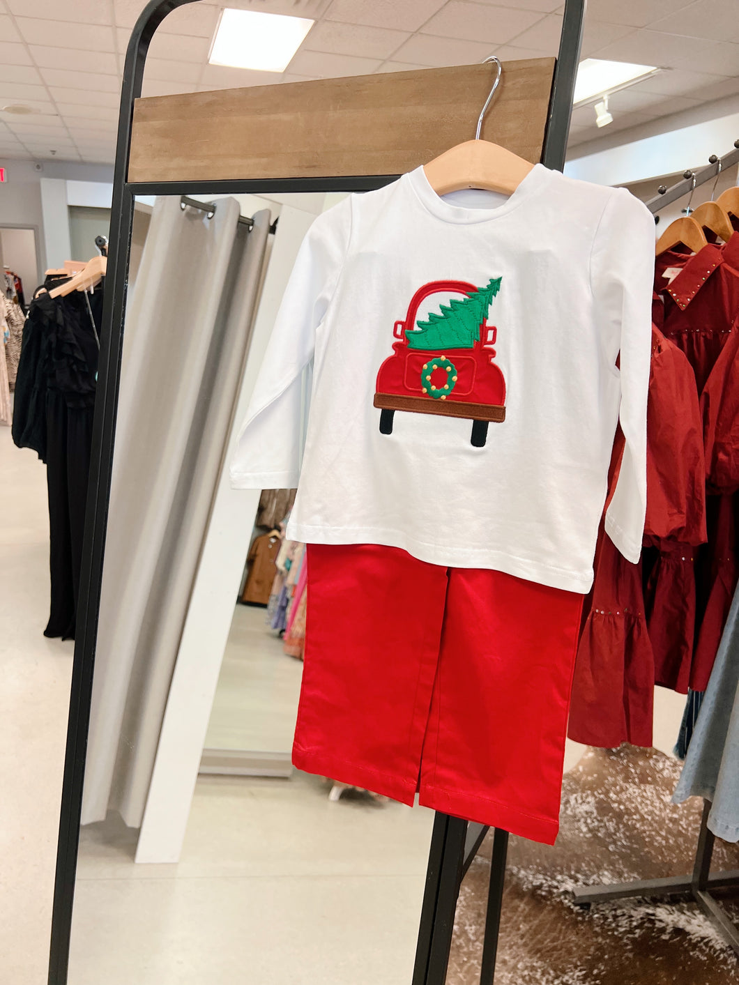 Red Truck Pant Set