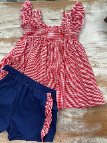 Red Baseball Set