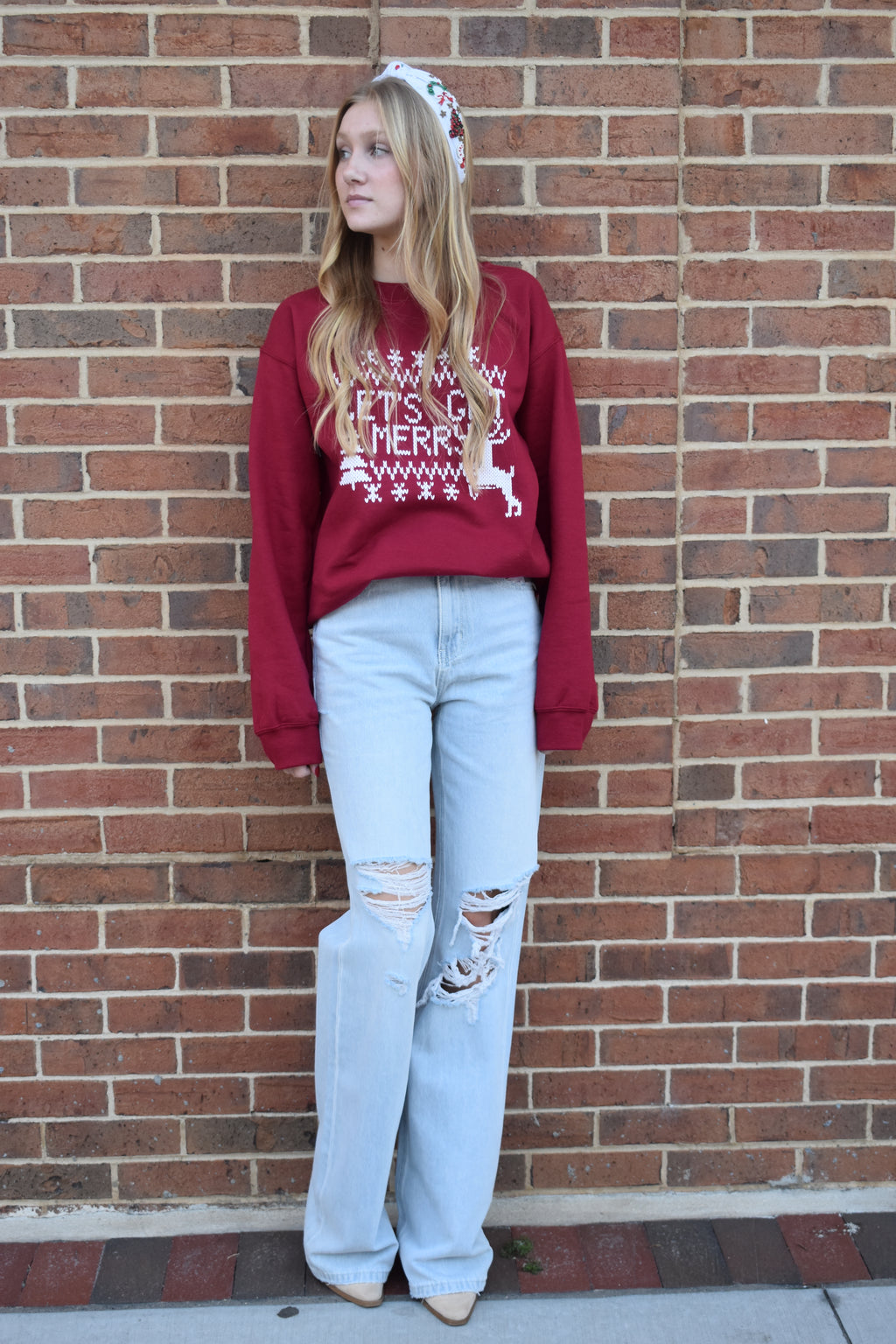 Let’s Get Merry Sweatshirt