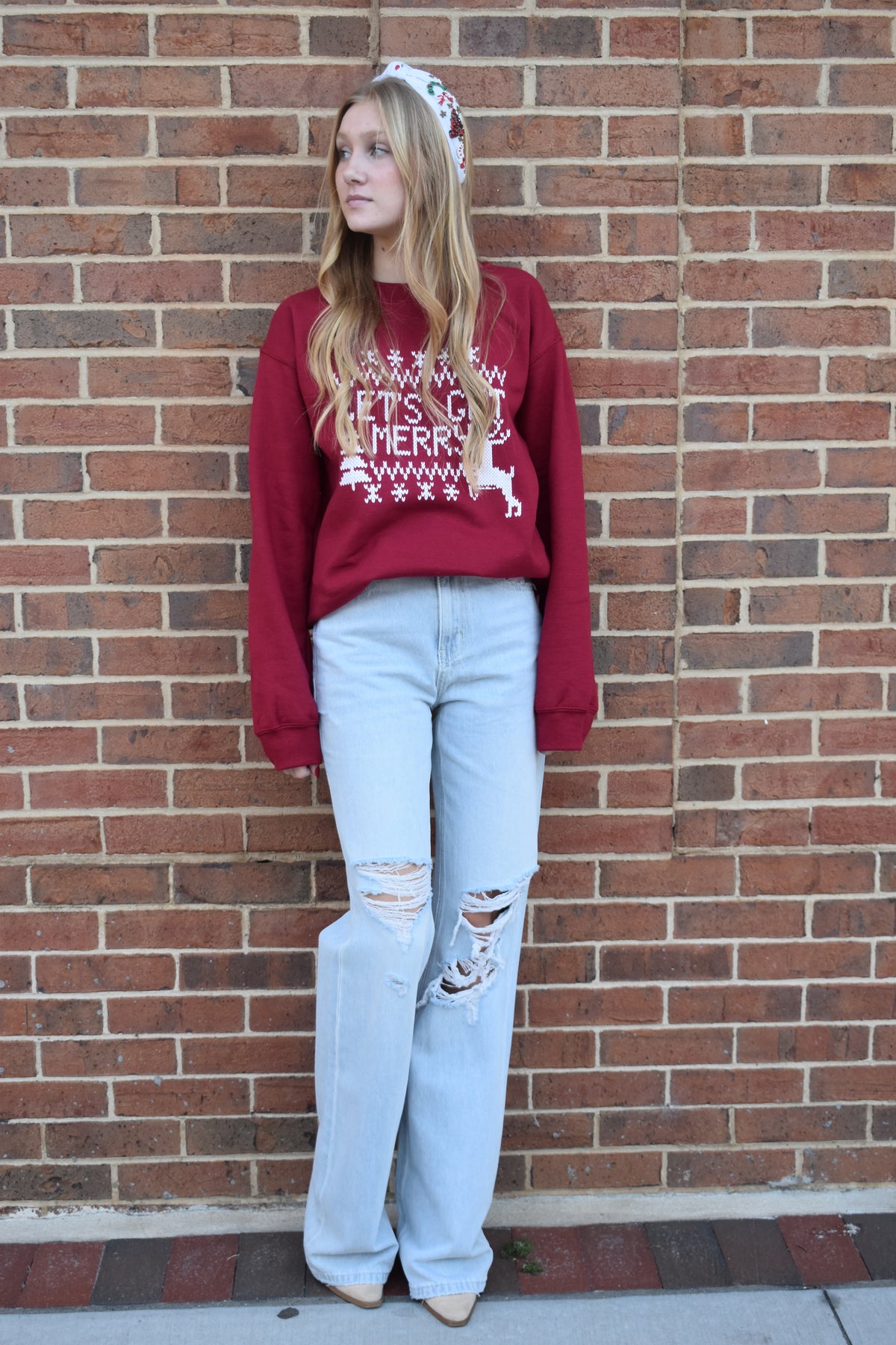 Let’s Get Merry Sweatshirt