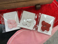 Glitter Heart Clip Set