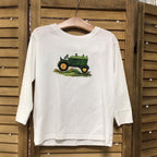 Cotton Truck/Tractor Romper