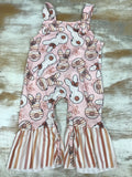 Pink Striped Bunny Jumper