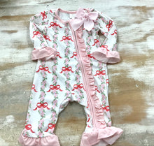 Red Holly Bow PJS
