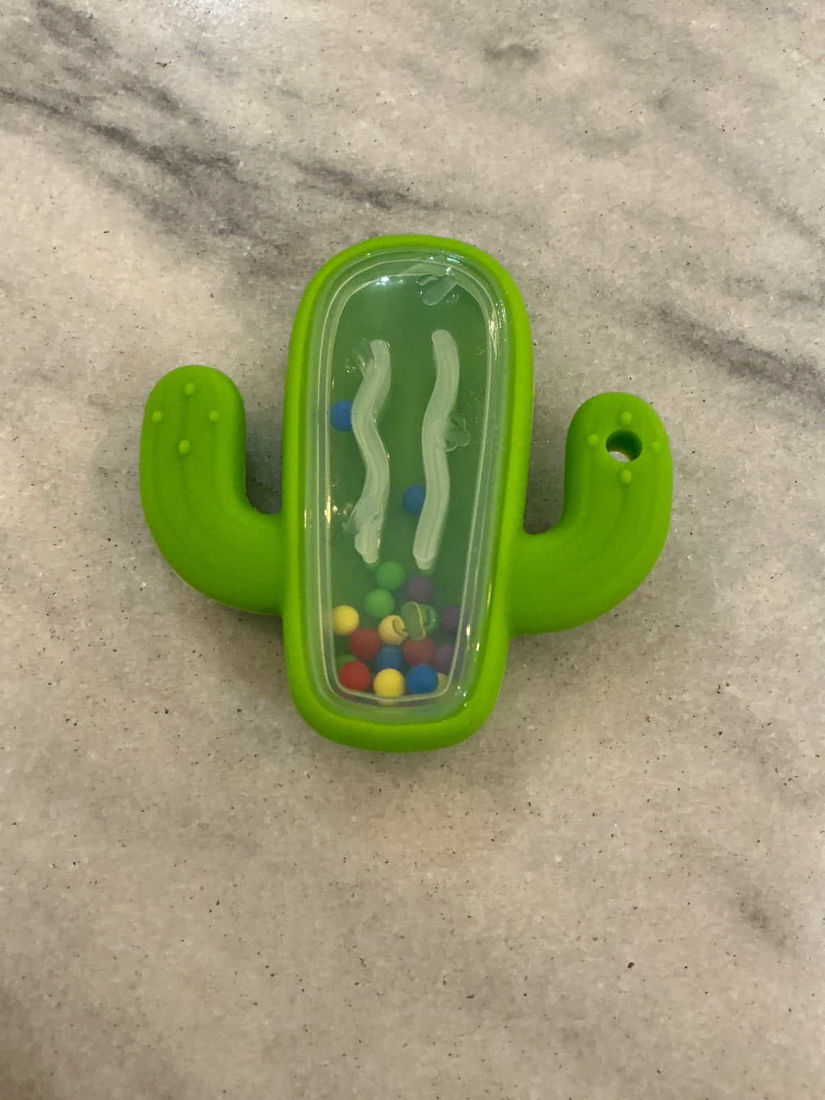 Golden Baby Cactus Teether