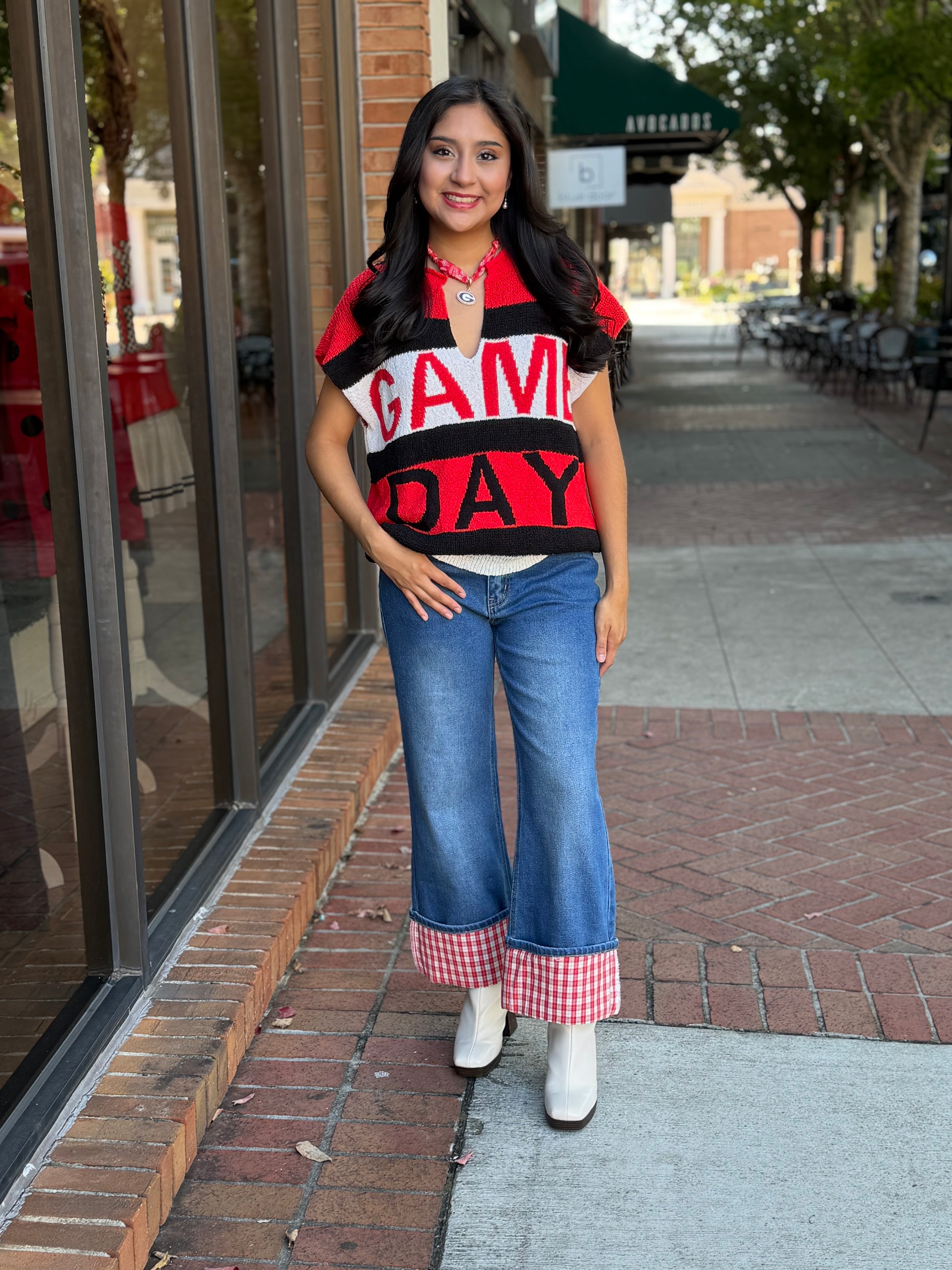 Game Day Knit Top
