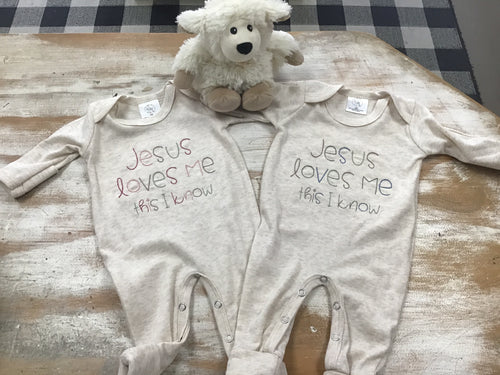 Jesus Loves Me Romper