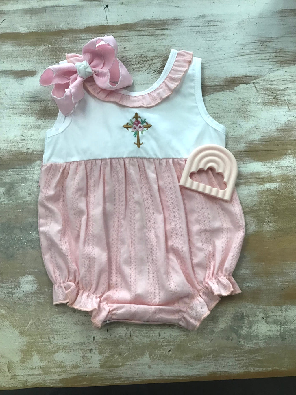 Pink Cross Bubble/Dress