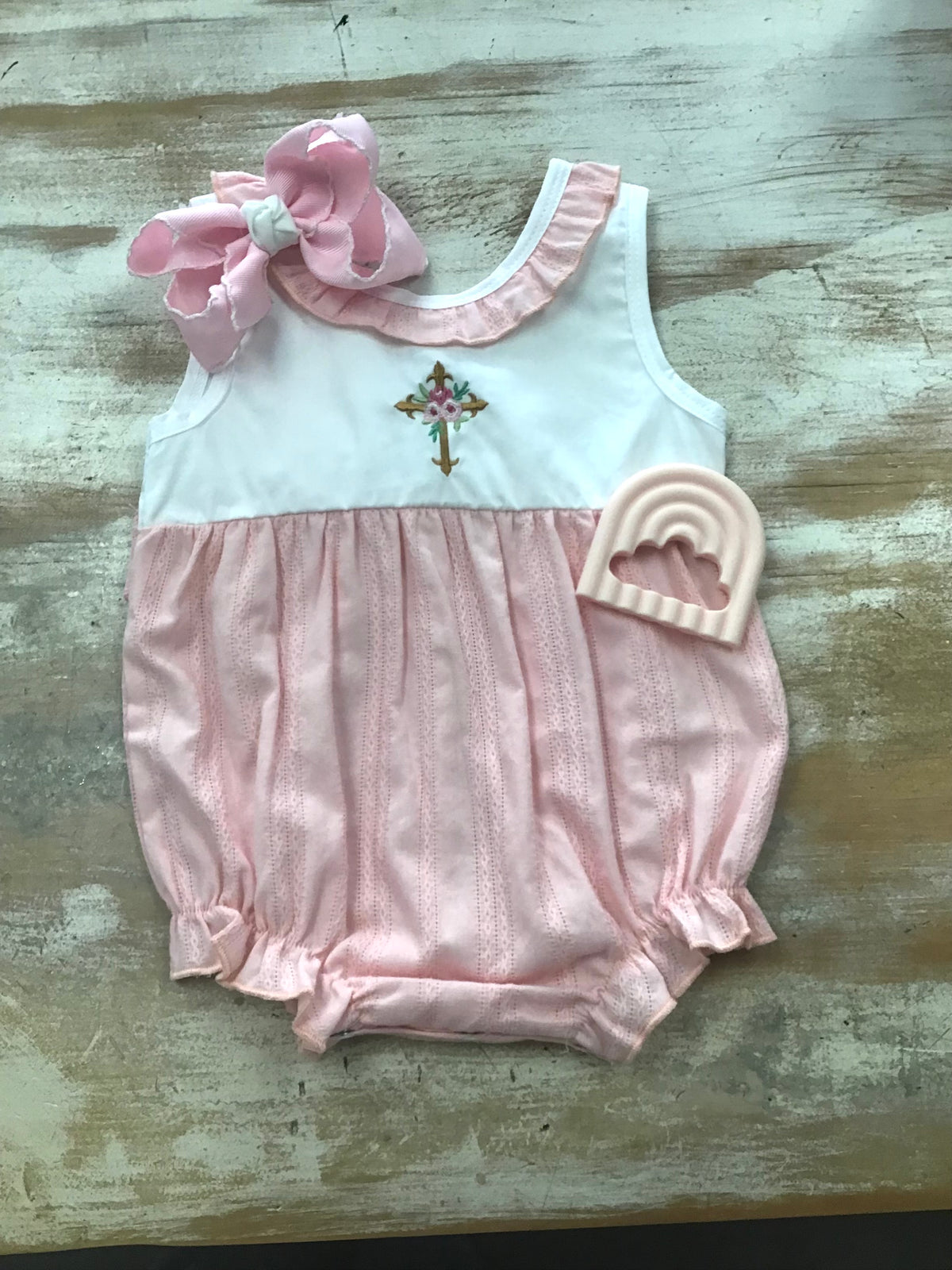 Pink Cross Bubble/Dress