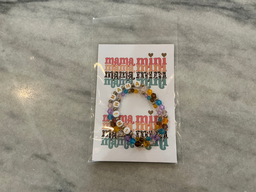 Mama/mini bracelet