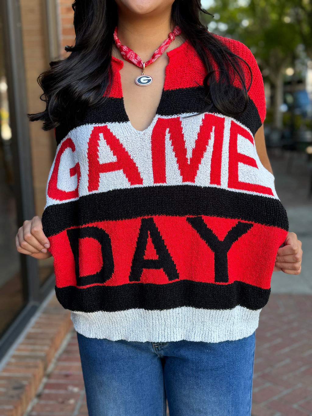 Game Day Knit Top
