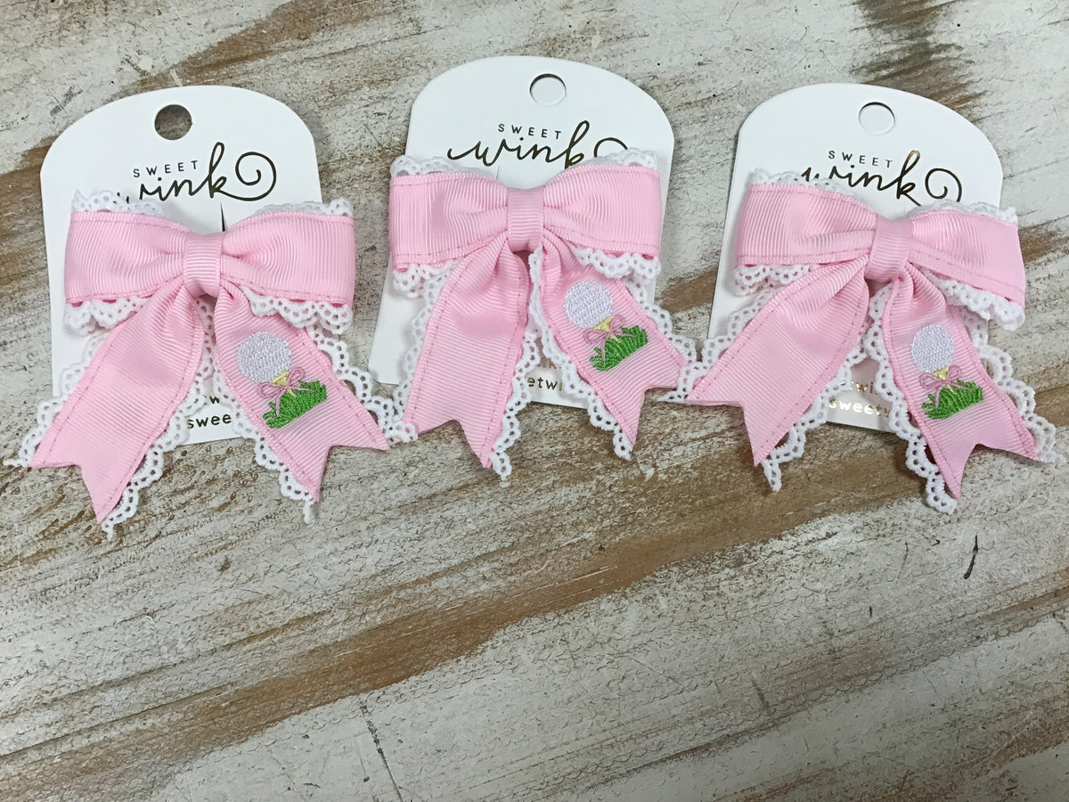 Golf Lace Bow