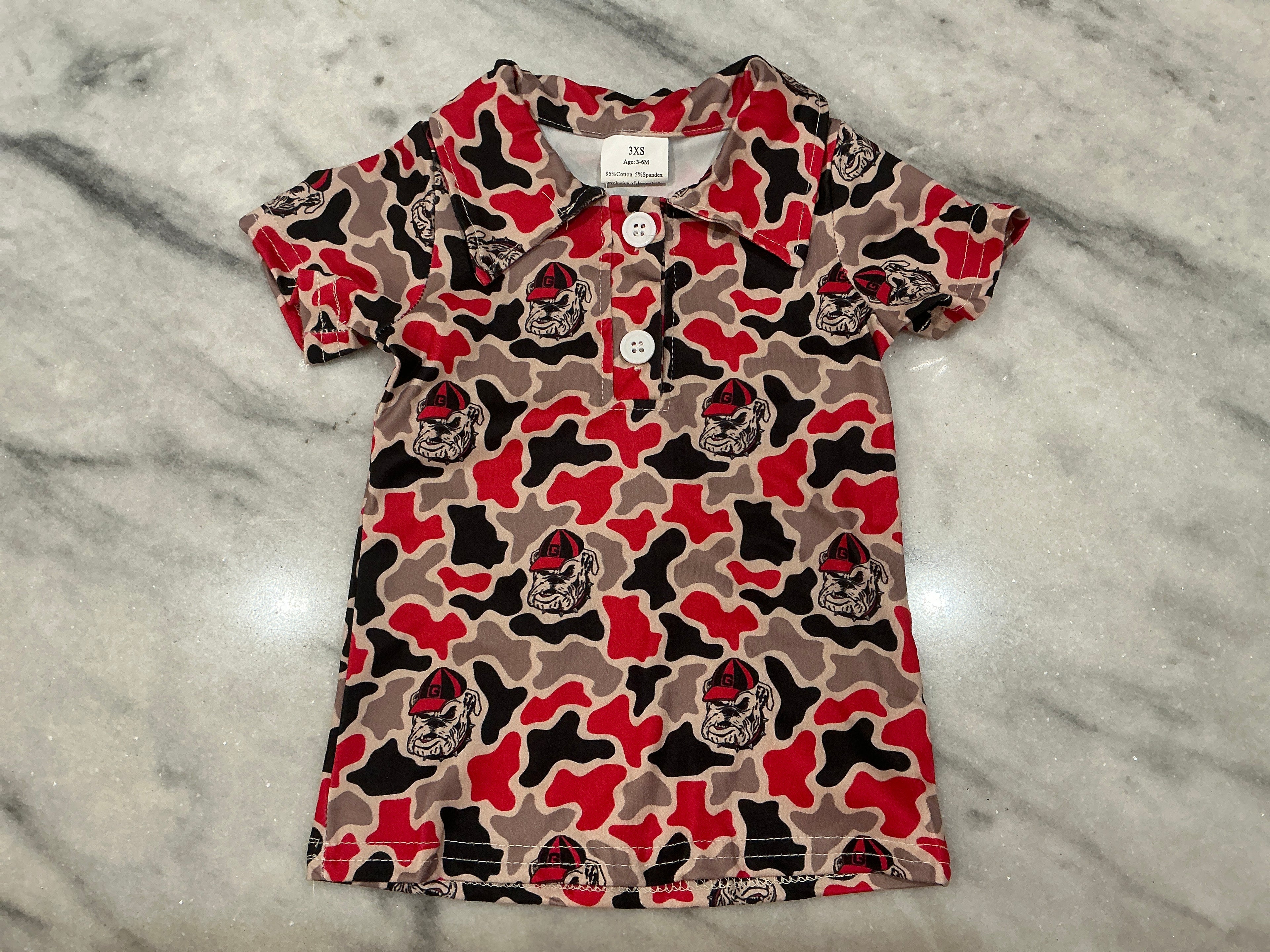 GA Camo Polo
